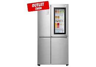 LG GC-Q247CSBV.ANSP A+ Enerji Sınıfı 687L Gardırop Tipi Buzdolabı Inox Outlet 1177327