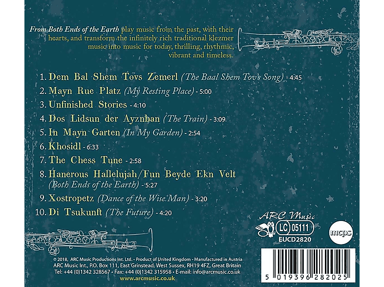 Thumbnail - From Both Ends Of The Earth - Klezmer-From (CD)