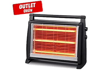 KUMTEL LX 2831 Delux Soba Siyah-Gri Outlet 1072356