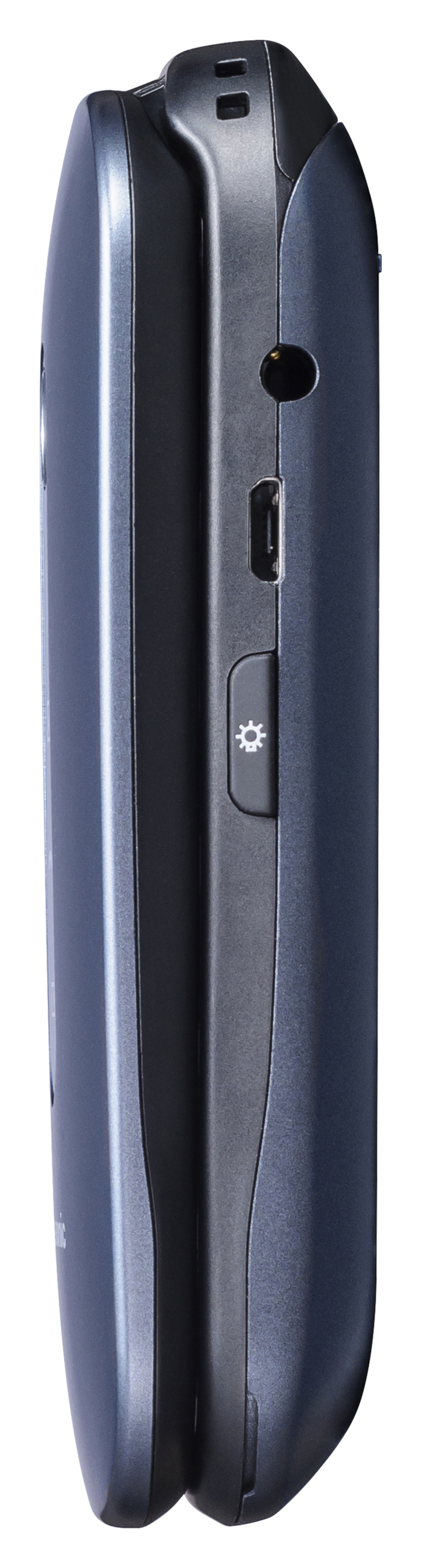 PANASONIC KX-TU 456 Seniorenhandy, Blau Metallic