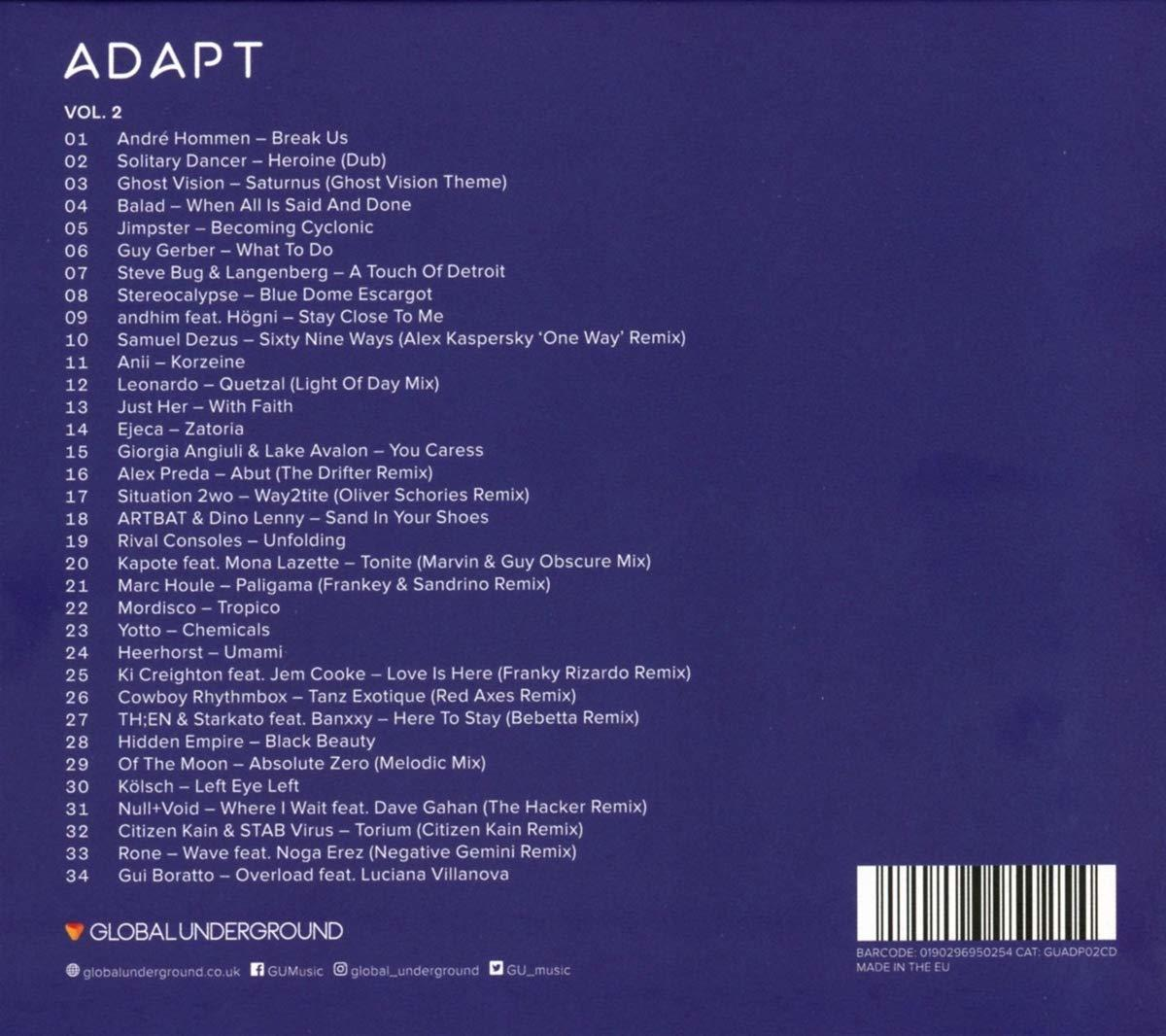VARIOUS - Global Underground:Adapt #2  - (CD)