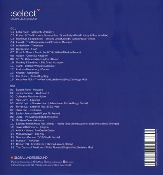 VARIOUS - Global Underground: Select #4  - (CD)