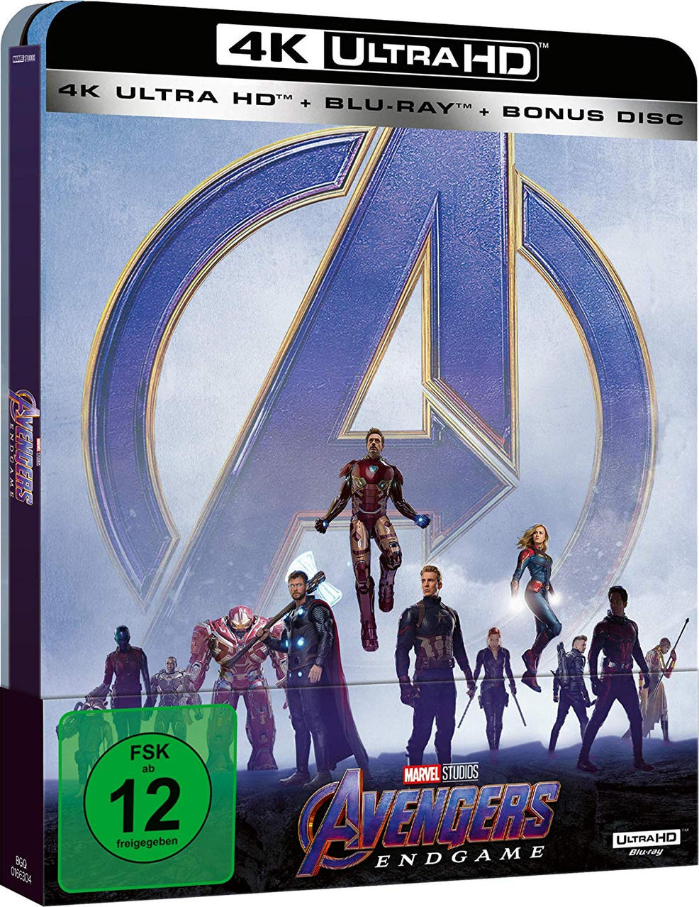 Avengers: Endgame (Limited Steel Edition) 4K Ultra HD Blu-ray + Blu-ray