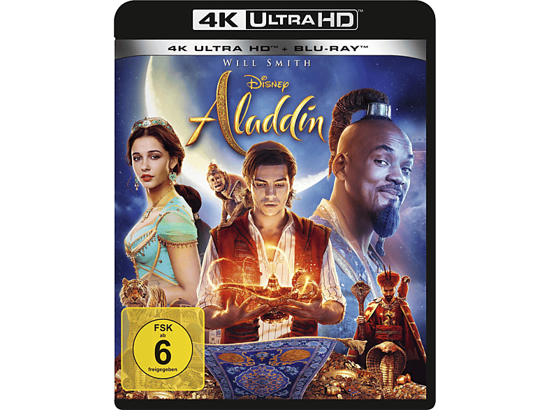 Aladdin 4K Ultra HD Blu-ray + Blu-ray (FSK: 6)