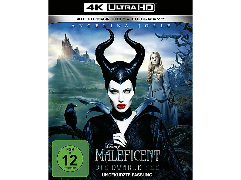 MALEFICENT 4K (UHD+2D)-UHD ST 4K Ultra HD Blu-ray + Blu-ray (FSK: 12)