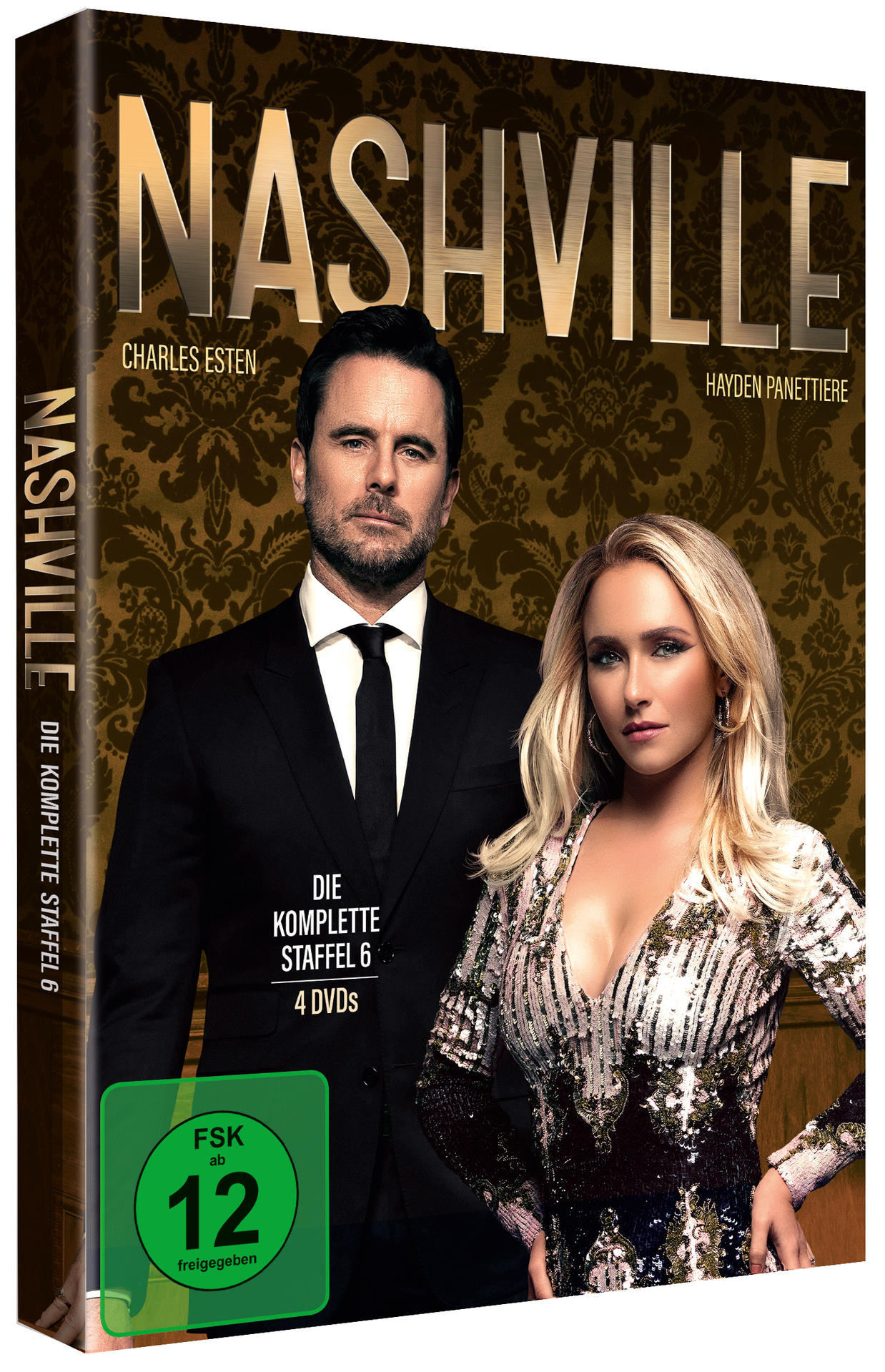 DVD-Box-Set der Fernsehserie Nashville mit Charles Esten und Hayden Panettiere.