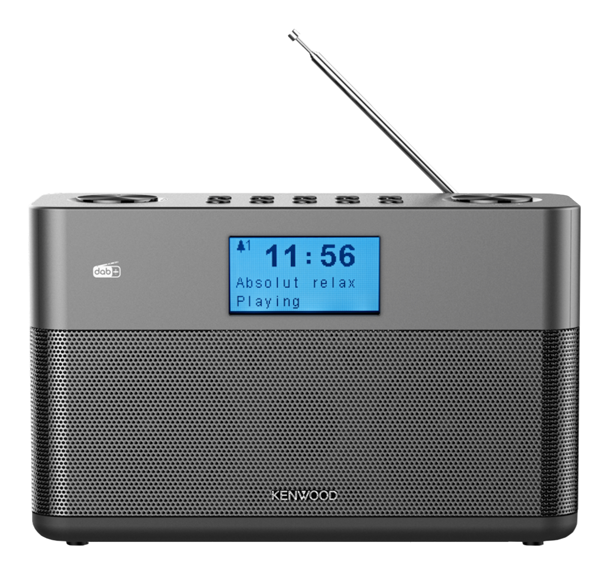 KENWOOD CR-ST50DAB-H - Digitalradio (DAB+, FM, DAB, Anthrazit)