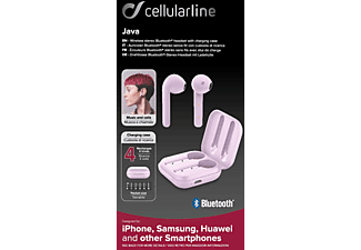 CELLULAR LINE 61050, In-ear Kopfhörer Bluetooth Rosa