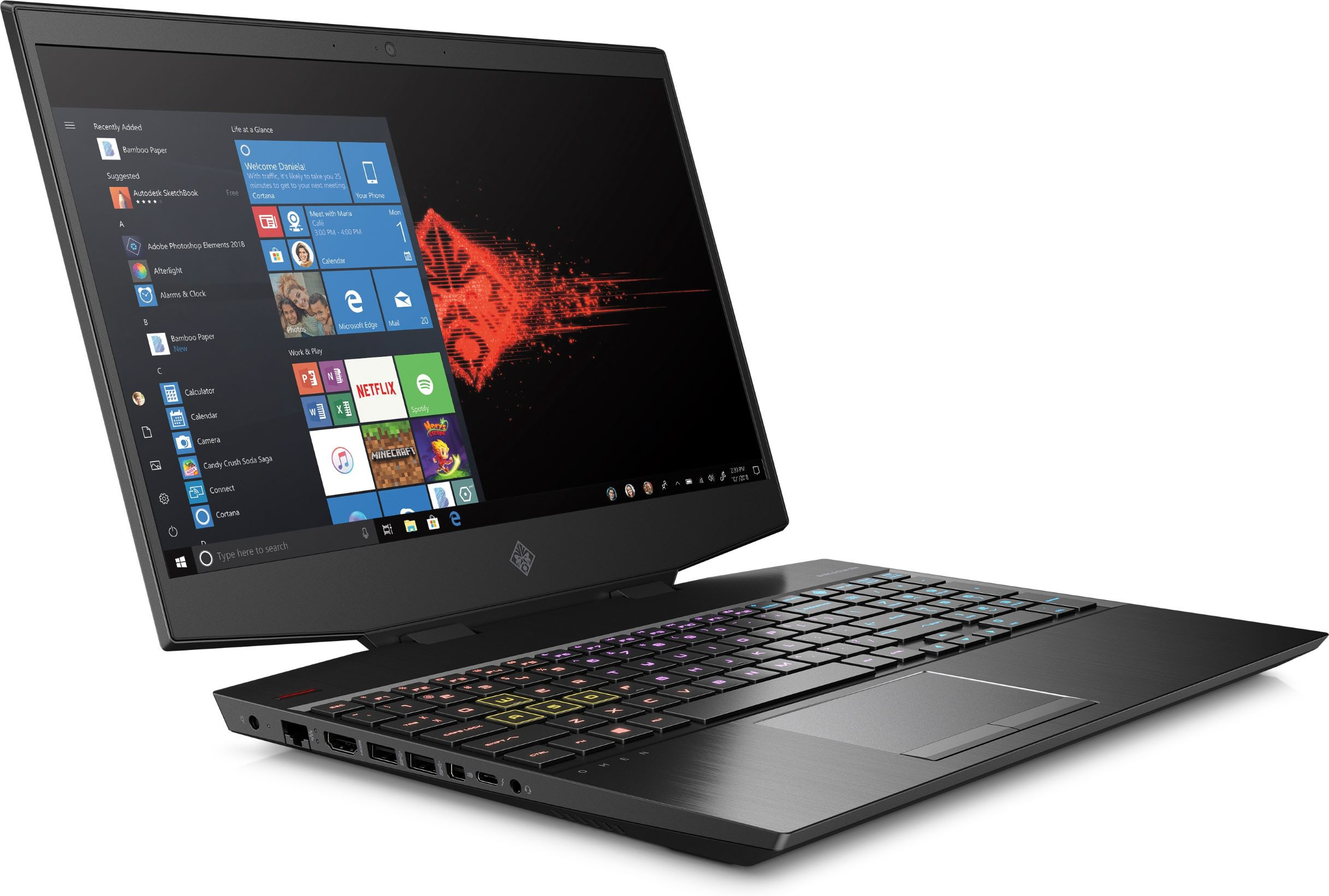 HP OMEN by  6ZL06EA/i7-9750H/16GB RAM/512GB SSD/6GB RTX2070/15,6"/FHD/W10 Gaming Laptop Siyah