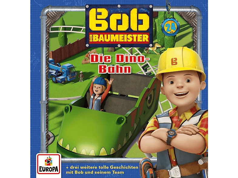 Bob Der Baumeister Bob Der Baumeister, Bob, der Baumeister (24): Die  Dino-Bahn - (CD) Kinder/Jugend kaufen