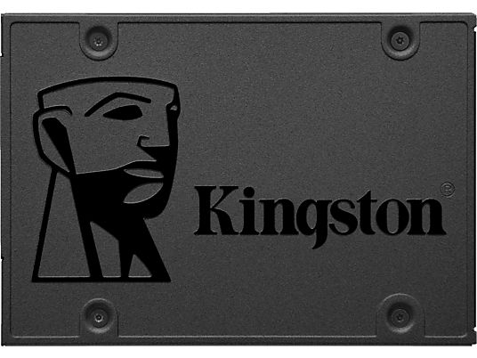 KINGSTON A400 - Festplatte (SSD, 480 GB, Grau/Schwarz)