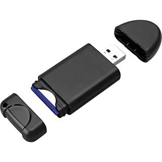 ISY Kaartlezer 8-in-1 USB 2.0 Zwart (ICR-120)