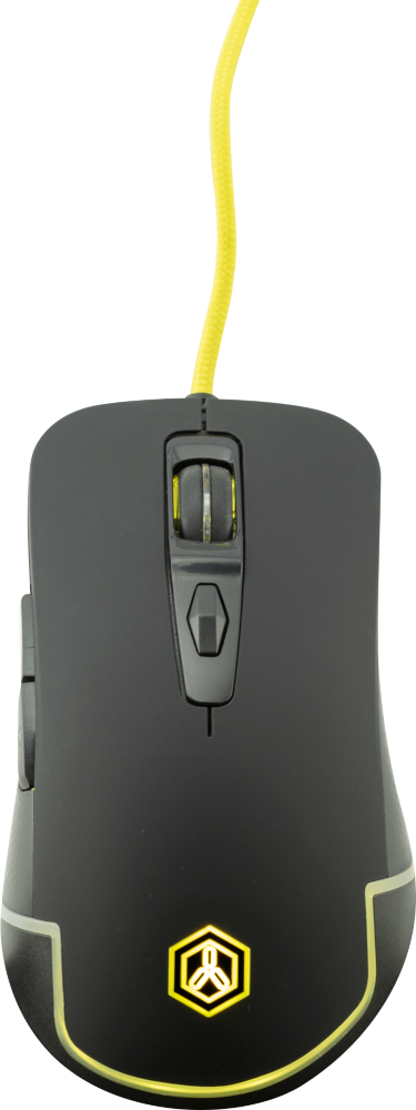 ISY Souris gamer Yellow LED Illumination (IGM-1000)