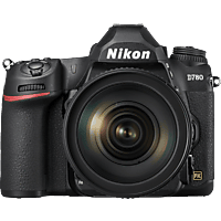 NIKON D780 Kit Spiegelreflexkamera, 24,5 Megapixel, 24-120 mm Objektiv, Touchscreen Display, Schwarz