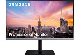 SAMSUNG LS27R650FDU - Monitor, 27 ", Full-HD, 75 Hz, Dunkelblau/Grau