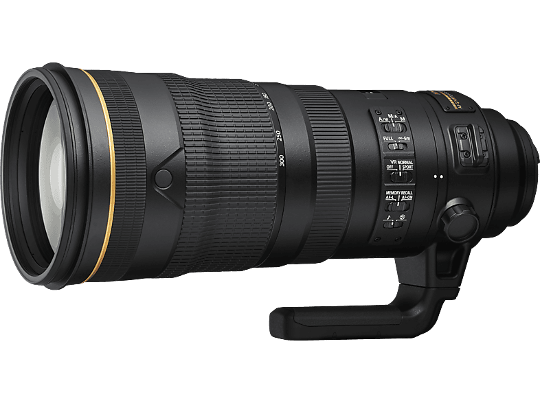 NIKON AF-S 120 mm - 300 mm f./2.8 VR, IF, ED (Objektiv für Nikon FX-Mount, Schwarz)