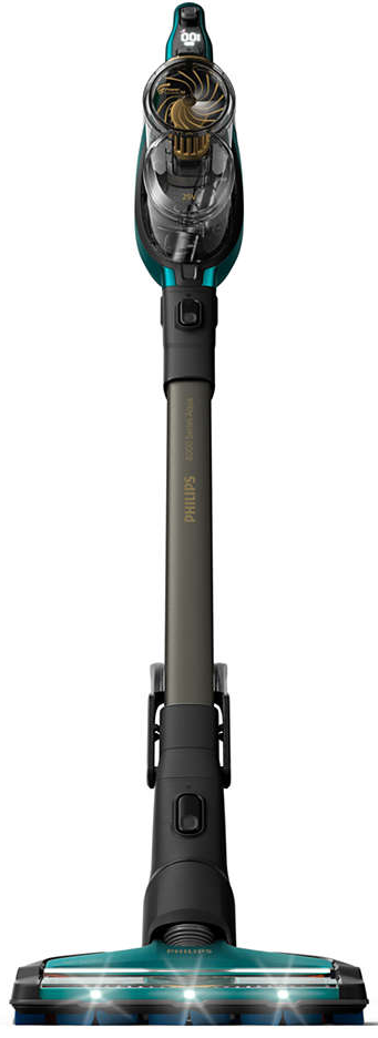 PHILIPS XC8147/01 SPEED PRO MAX AQUA - Aspirateur-balais rechargeable (Bleu/Noir)