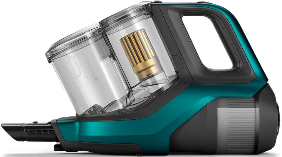 PHILIPS XC8147/01 SPEED PRO MAX AQUA - Aspirateur-balais rechargeable (Bleu/Noir)