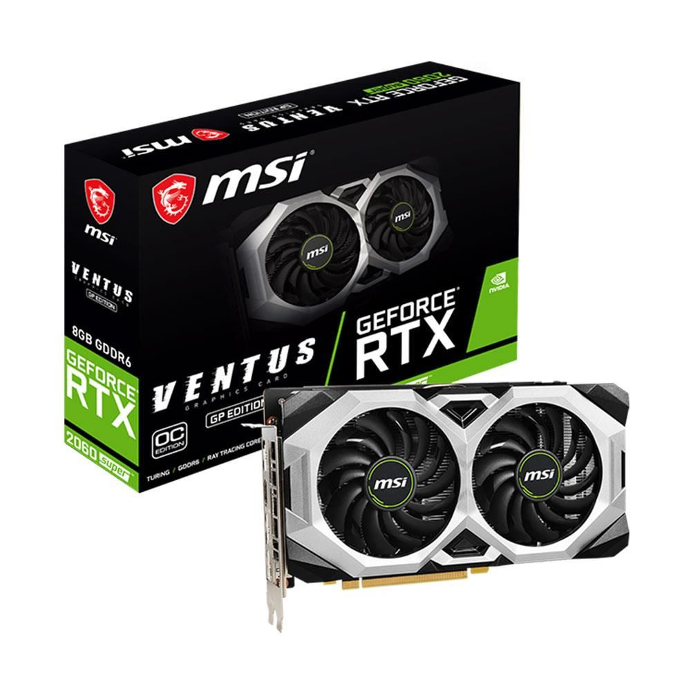 MSI VGA GeForce RTX 2060 Süper Ventüs GP OC NVIDIA Ekran Kartı