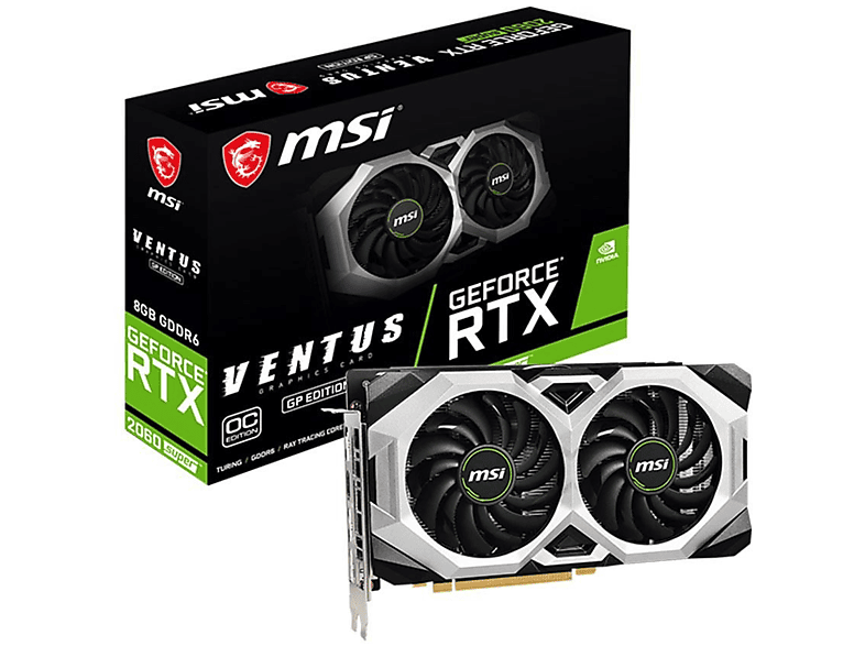 MSI VGA GeForce RTX 2060 Süper Ventüs GP OC NVIDIA Ekran Kartı