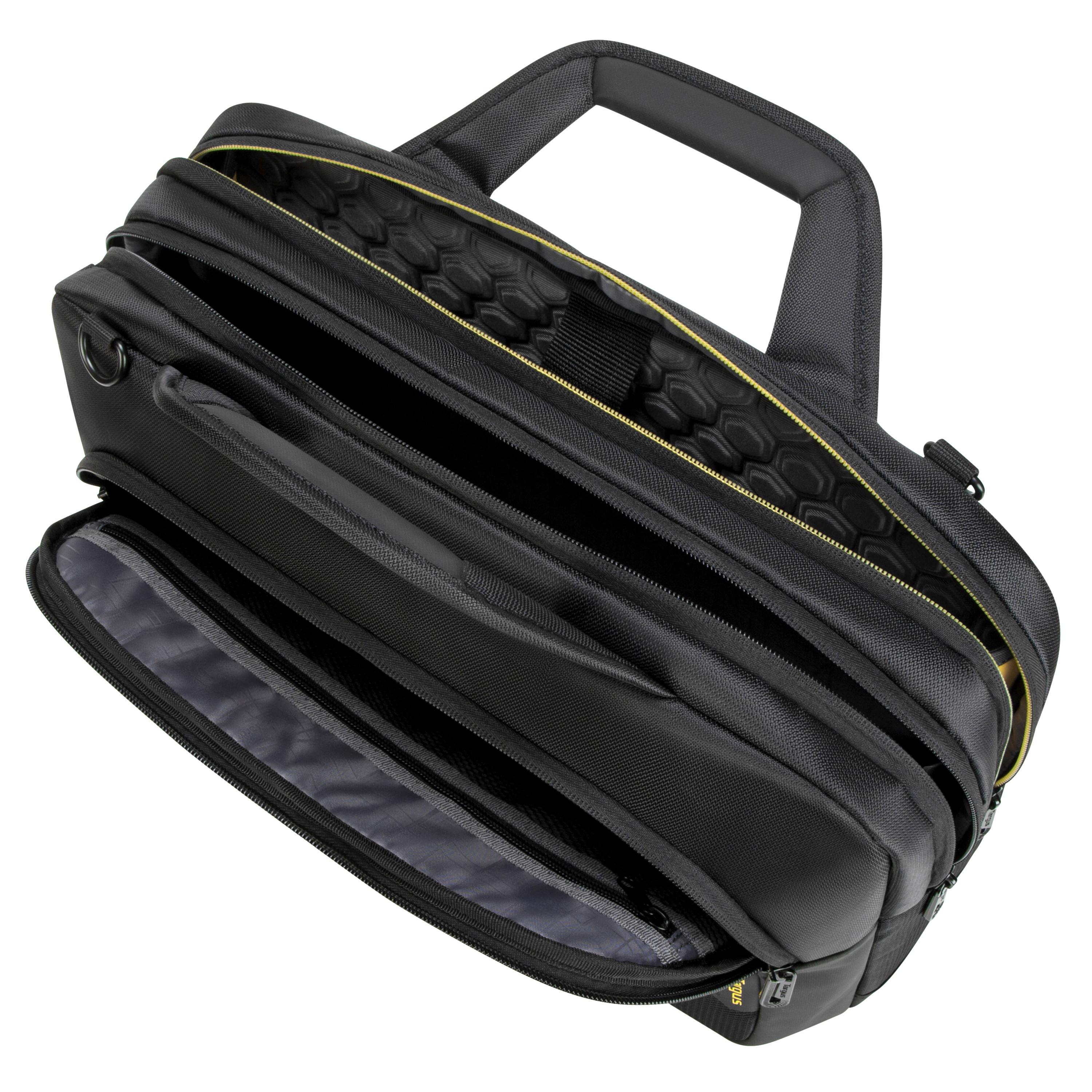 TARGUS TCG470GL CityGear Topload Notebook-Tasche Notebooktasche Aktentasche für Universal Polyester/PU, Schwarz