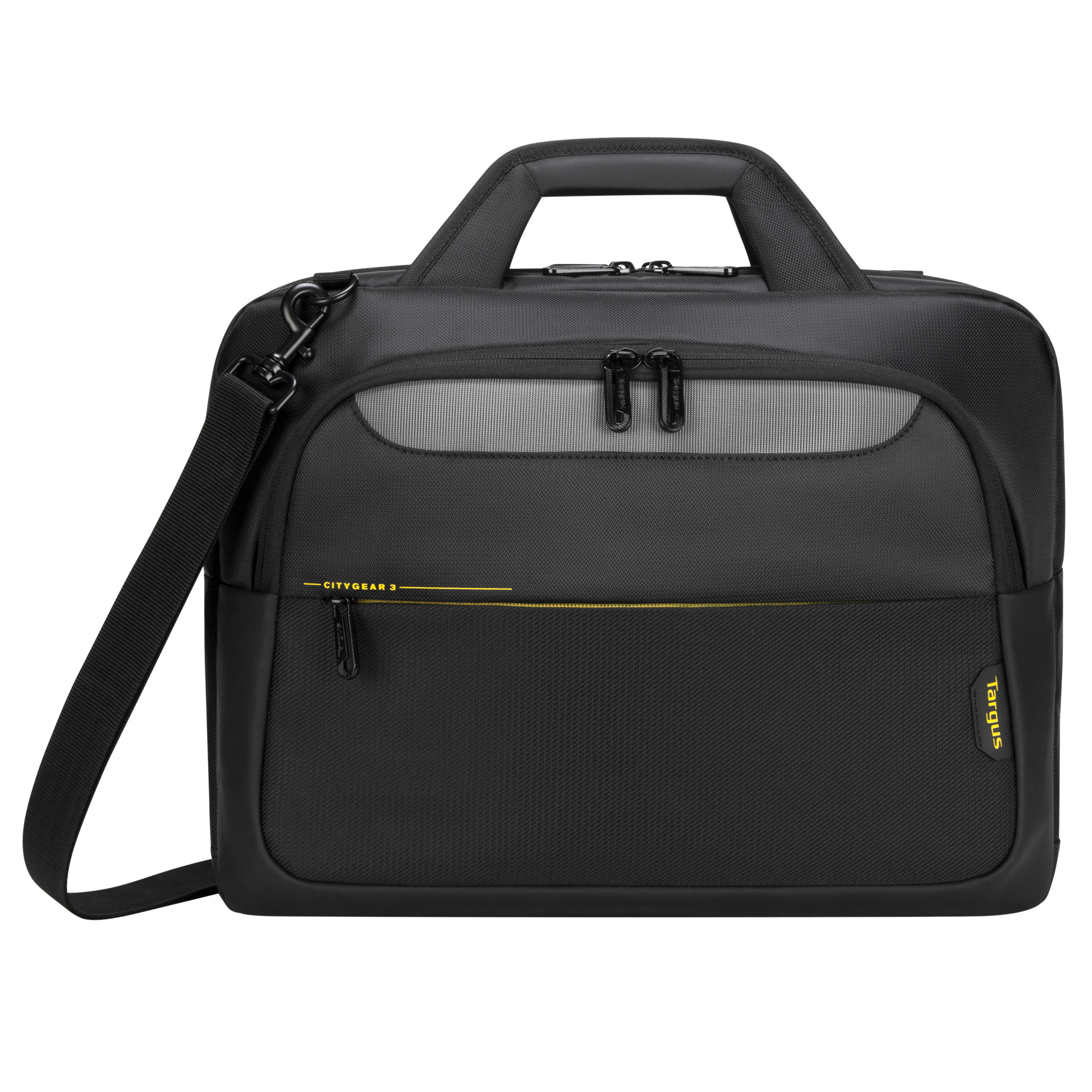 TARGUS TCG470GL CityGear Topload Notebook-Tasche Notebooktasche Aktentasche für Universal Polyester/PU, Schwarz