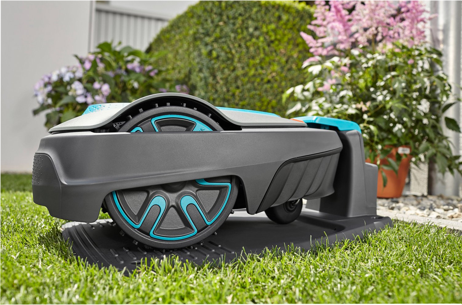 GARDENA Smart Sileno City - Rasenmäher Roboter (Max. Flächenleistung: 250 m², Grau)