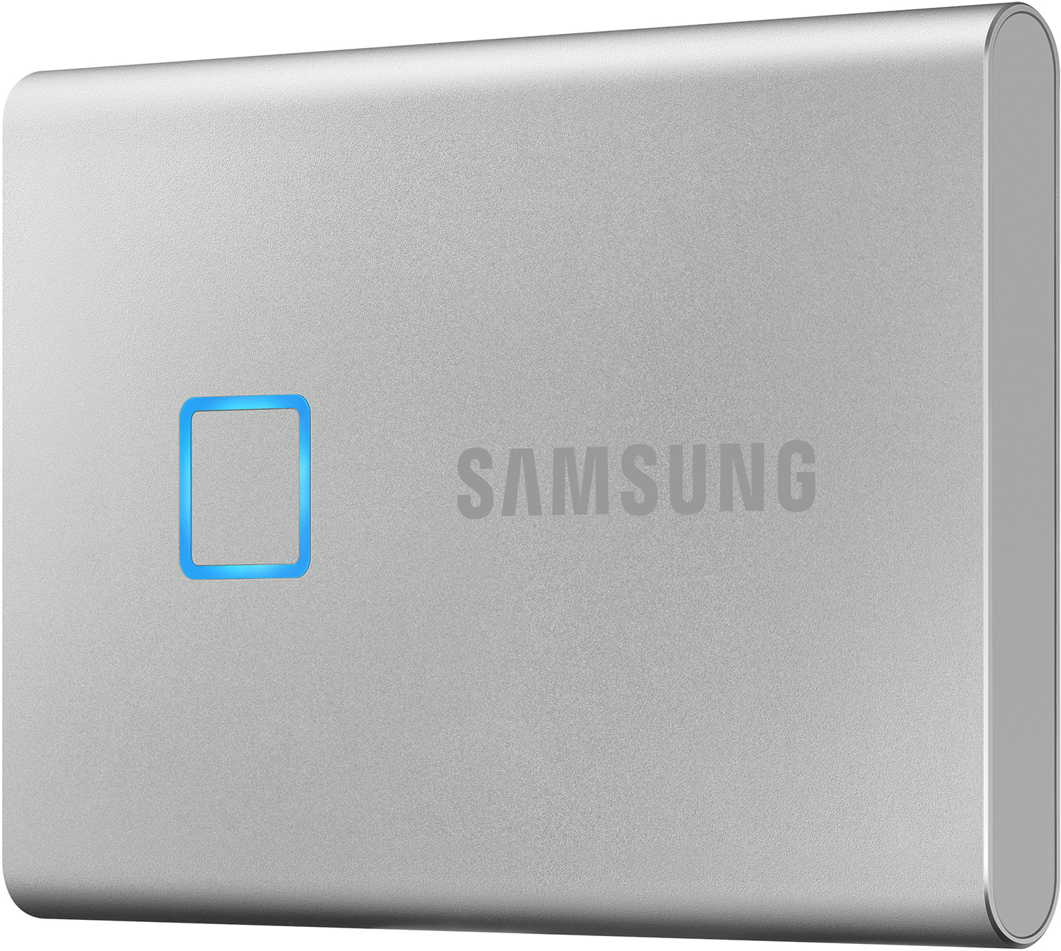 SAMSUNG Disque dur externe Portable SSD T7 Touch 500 GB Argenté (MU-PC500S/WW)