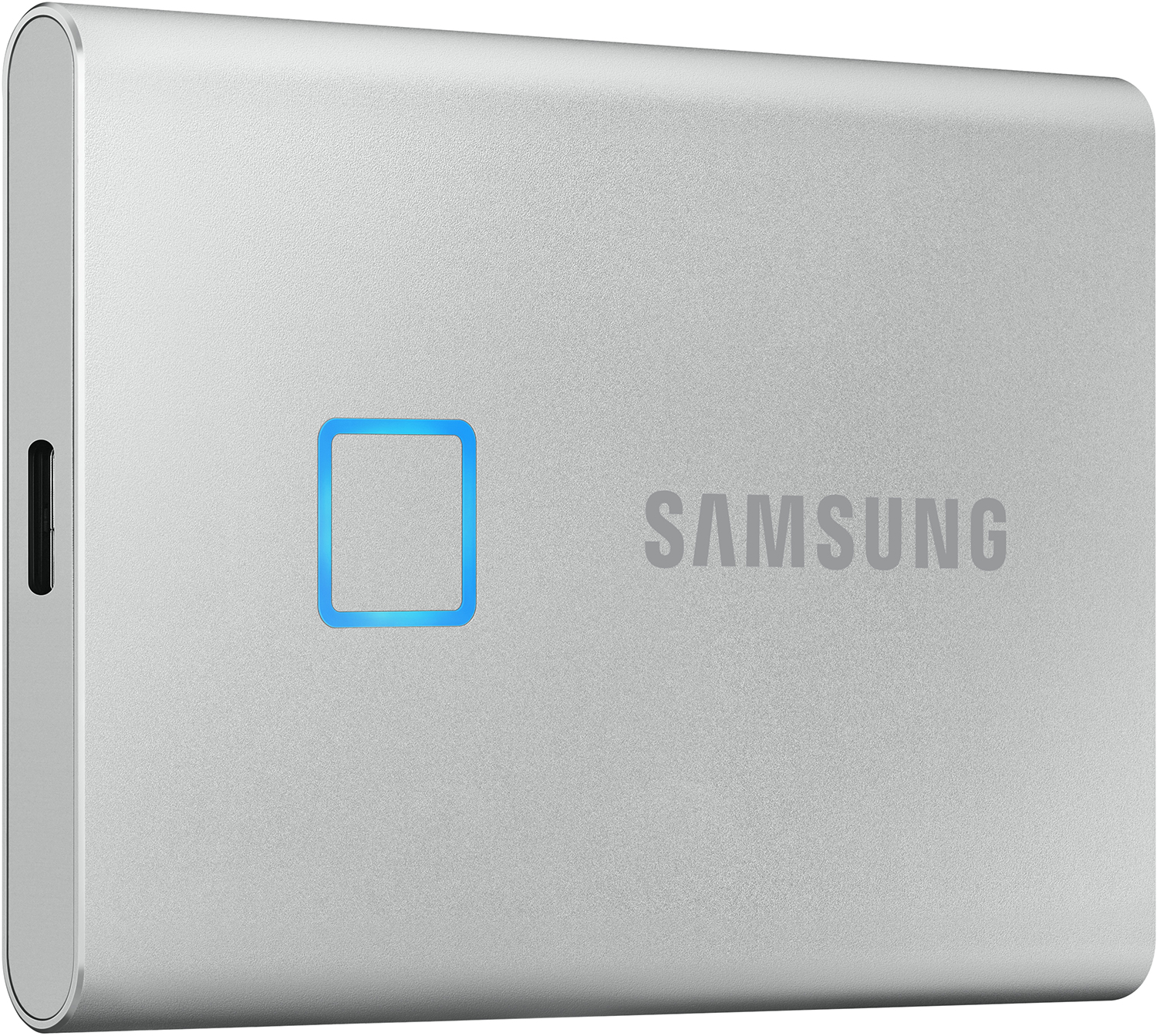 SAMSUNG Disque dur externe Portable SSD T7 Touch 500 GB Argenté (MU-PC500S/WW)