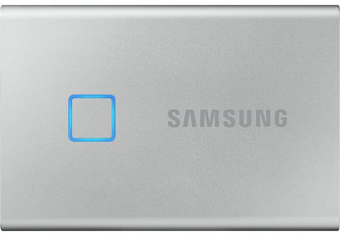SAMSUNG Disque dur externe Portable SSD T7 Touch 500 GB Argenté