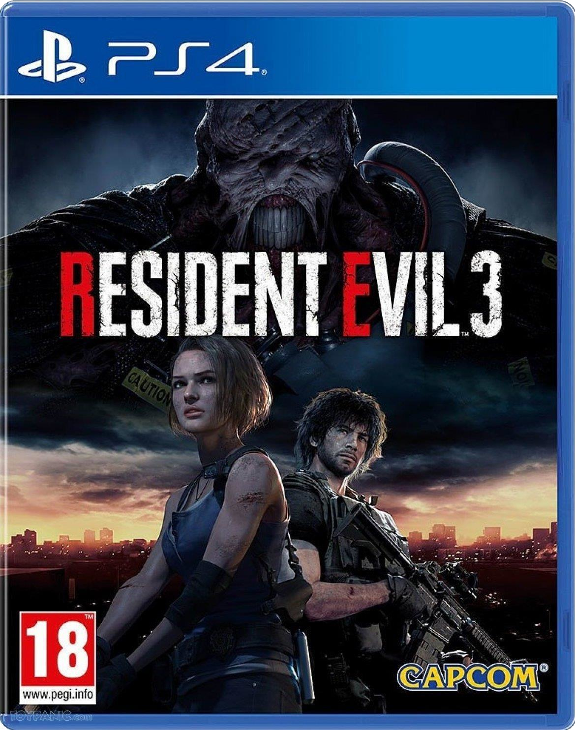 Resident Evil 3 FR/NL PS4