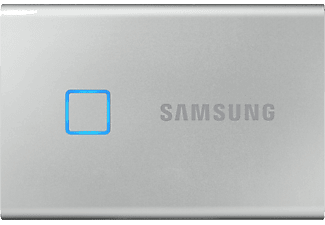 SAMSUNG SSD Portable T7 Touch - 2TB - Zilver