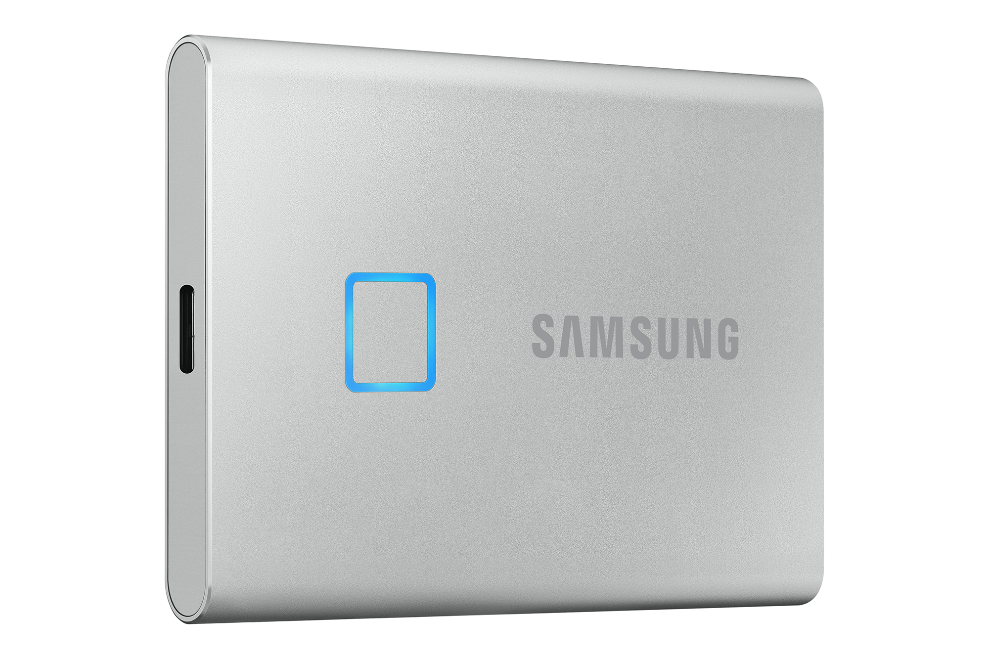SAMSUNG SSD Portable T7 Touch | 1TB - Zilver | MediaMarkt