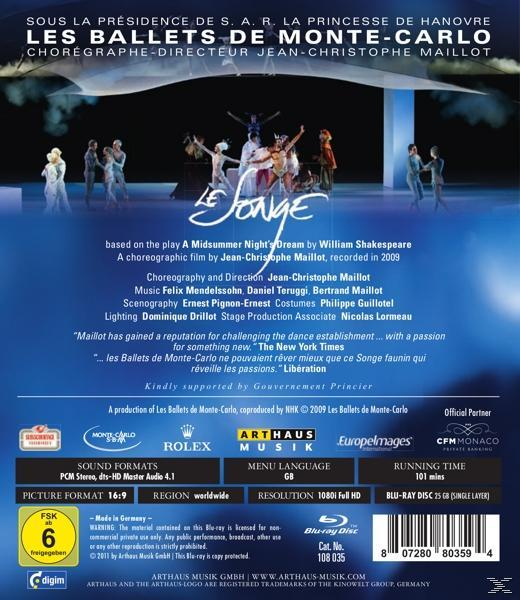 & De - Carlo Maillot Ballets Monte-Carlo Les - (Blu-ray) Jean-christophe Monte