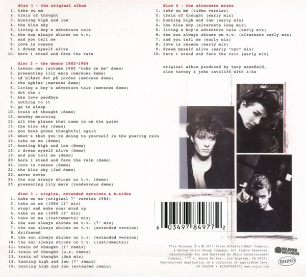 A-Ha - HUNTING HIGH AND LOW  - (CD)