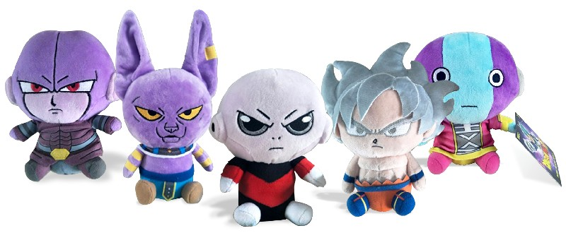 Peluche - Yamato Dragon Ball Super: Zeno Sama, Lord Bills, Hit, Jiren y Goku (Modelo aleatorio), 1 unidad