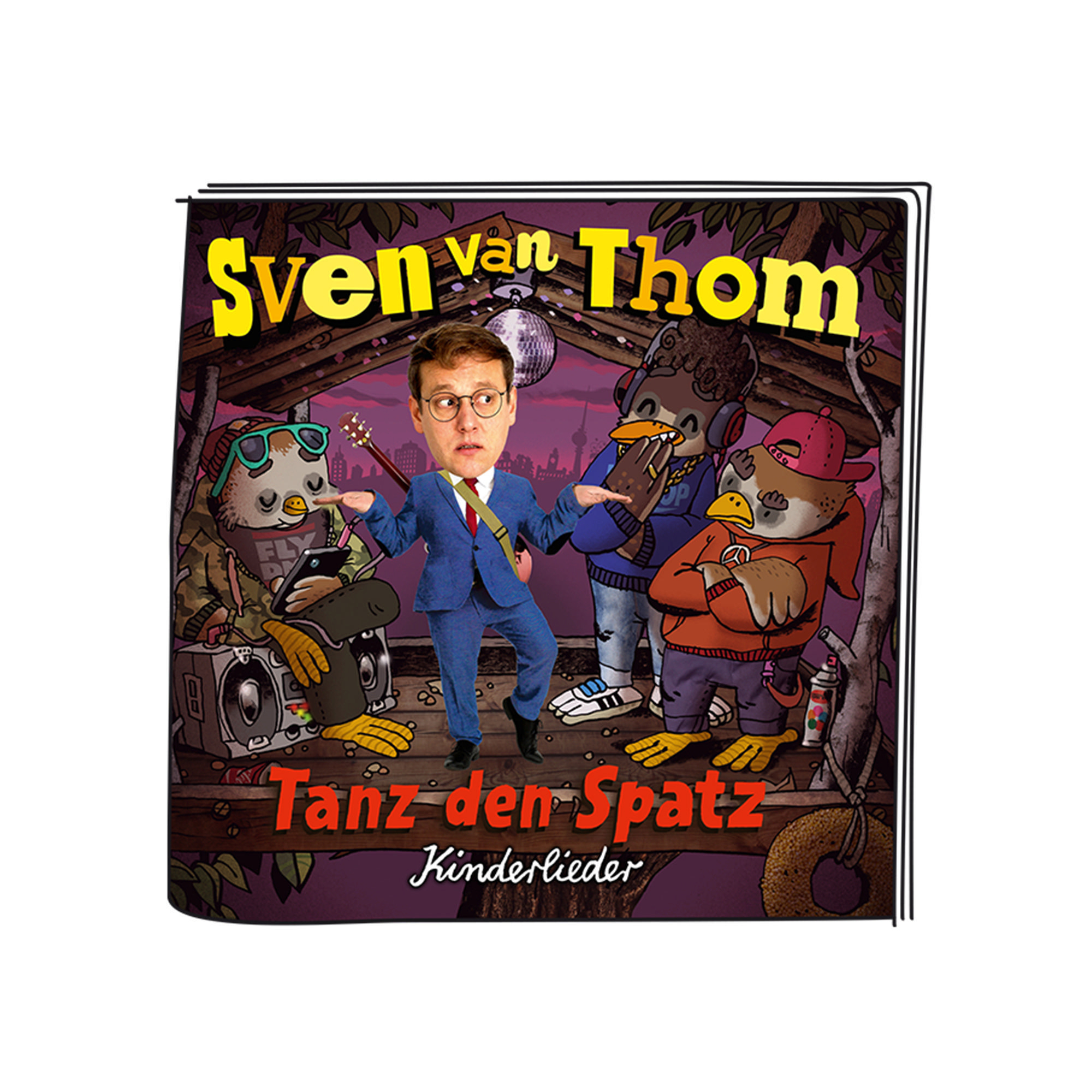 BOXINE Tonie Figuren: Hörfigur den Tanz Thom Spatz Sven van