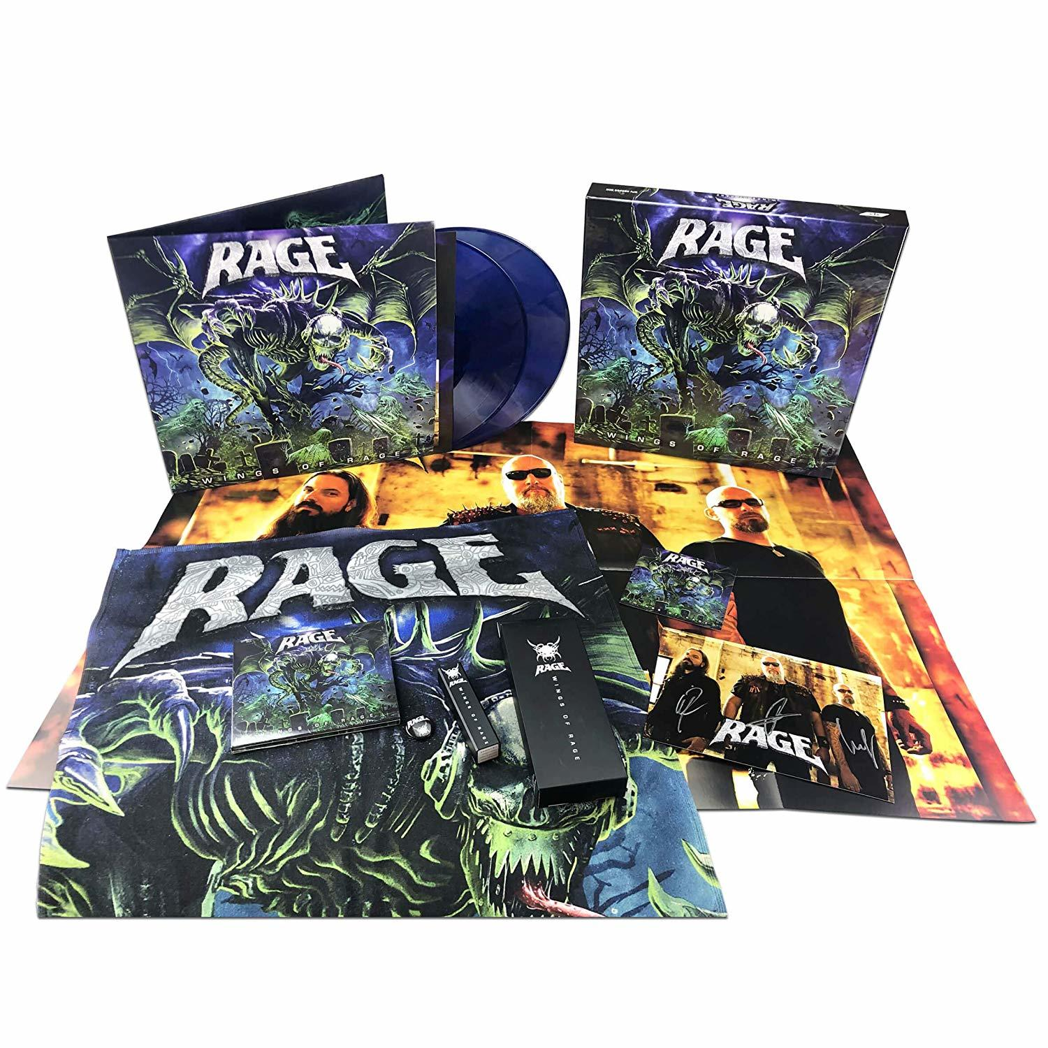 Rage - WINGS OF RAGE -BOX SET-  - (Vinyl)