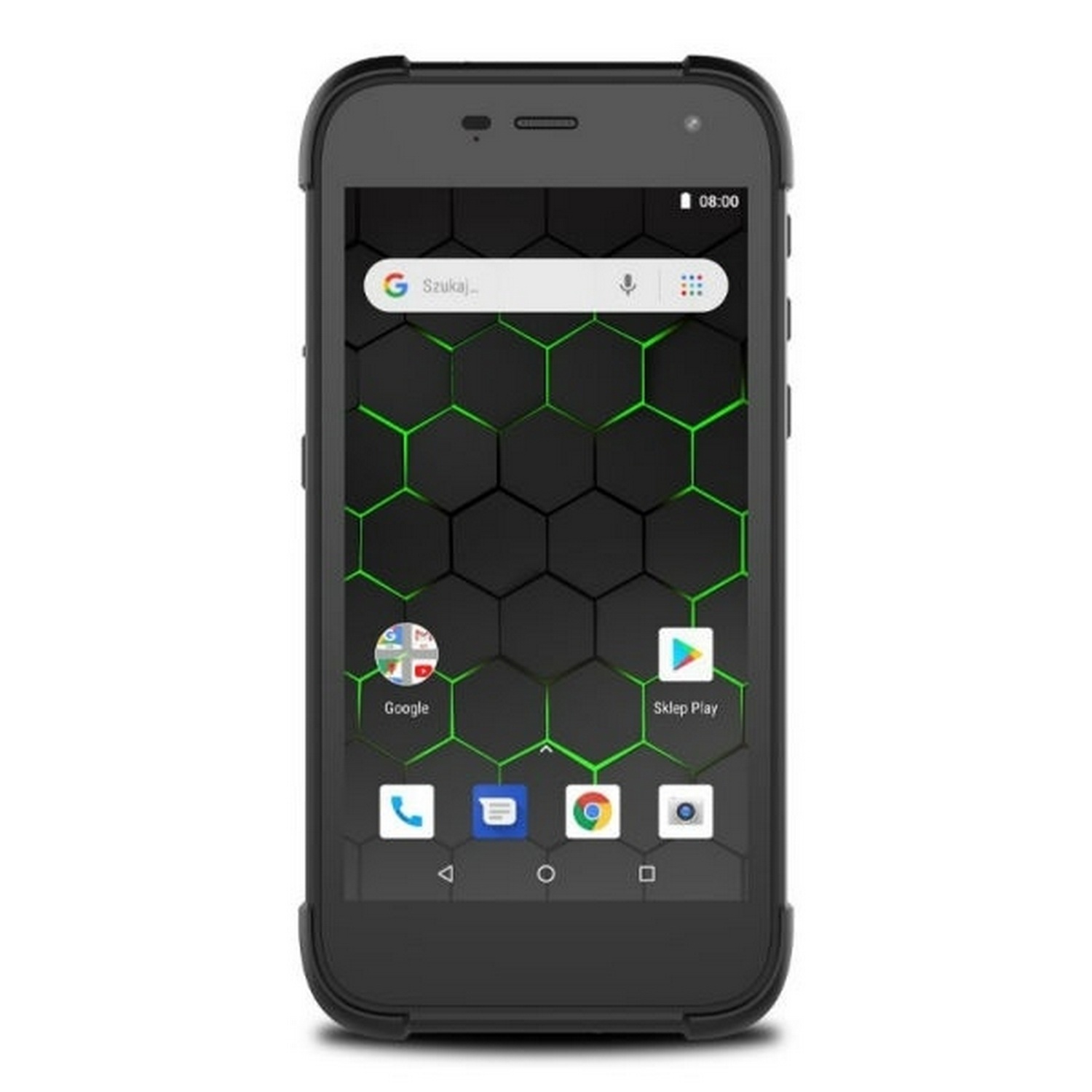 Hammer Active 2, Negro, 16 GB, 2 GB RAM, 5" HD, Quad-Core, 5000 mAh, Android