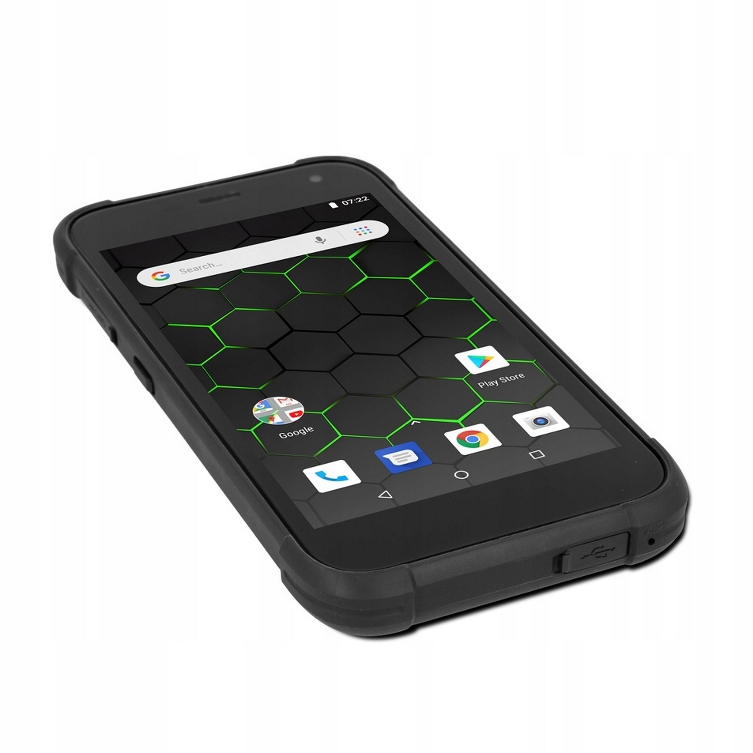 Hammer Active 2, Negro, 16 GB, 2 GB RAM, 5" HD, Quad-Core, 5000 mAh, Android