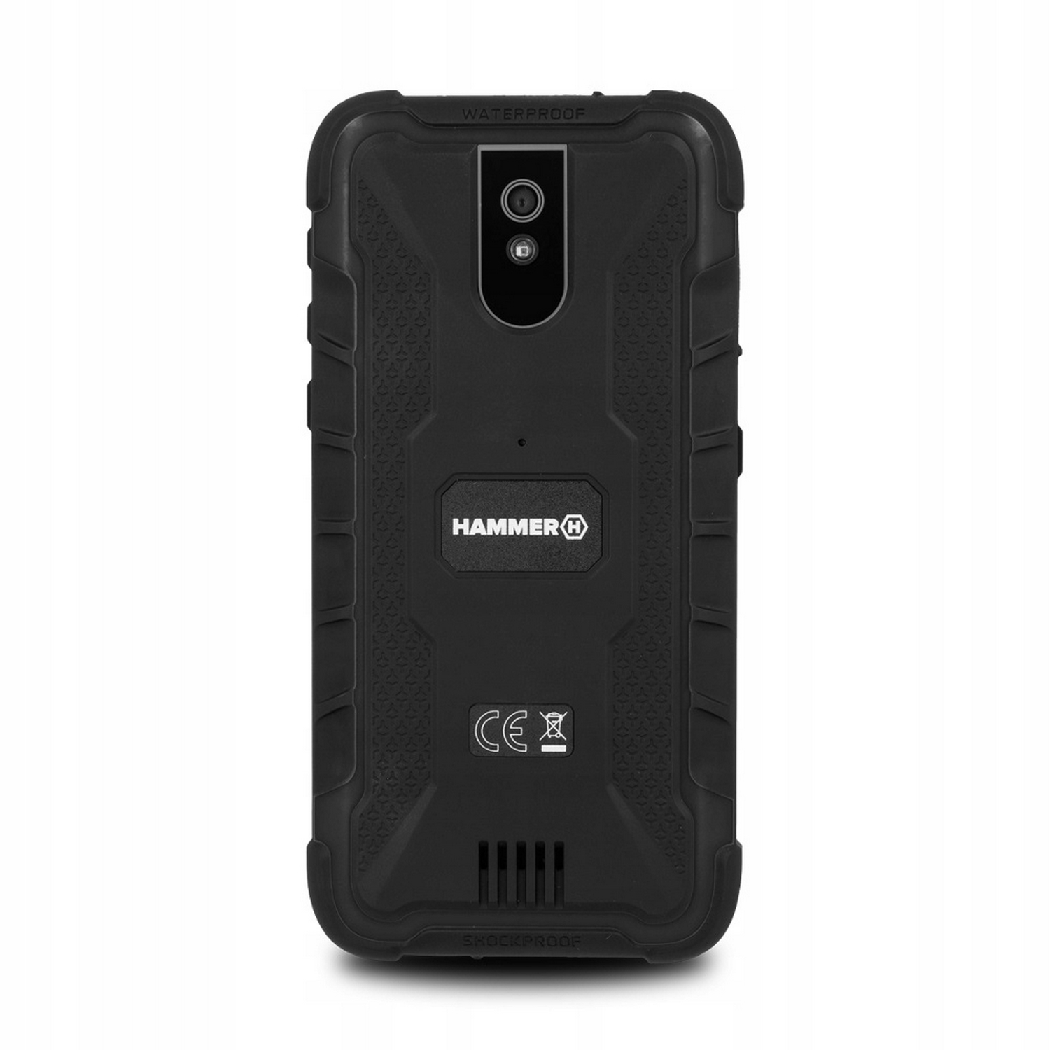 Hammer Active 2, Negro, 16 GB, 2 GB RAM, 5" HD, Quad-Core, 5000 mAh, Android