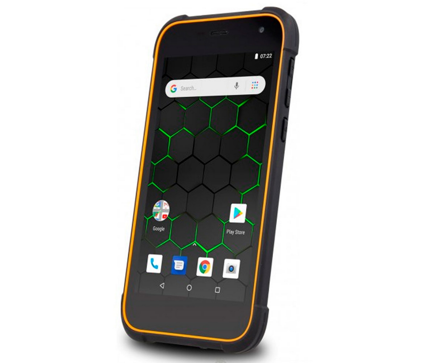 Hammer Active 2, Naranja, 16 GB, 2 GB RAM, 5" HD, Quad-Core, 5000 mAh, Android