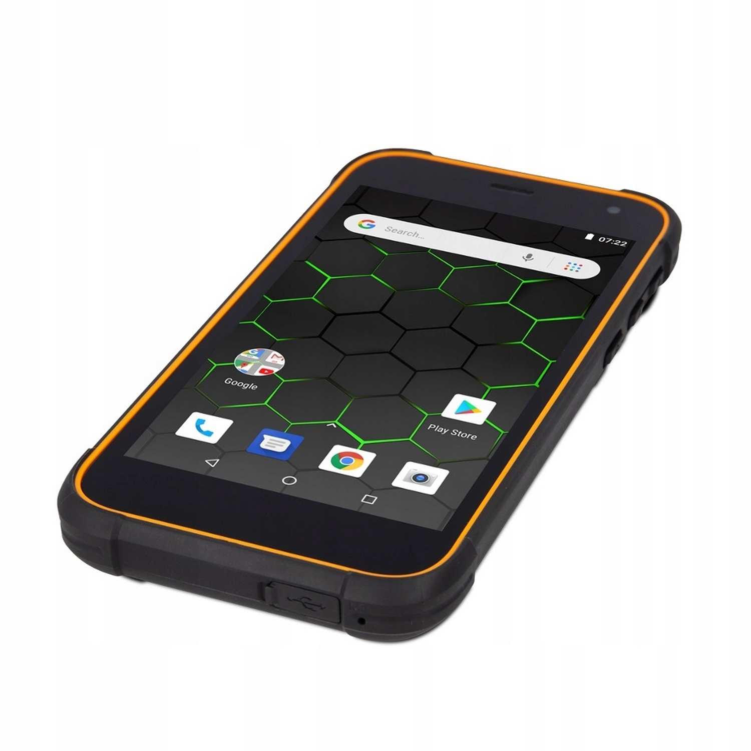 Hammer Active 2, Naranja, 16 GB, 2 GB RAM, 5" HD, Quad-Core, 5000 mAh, Android