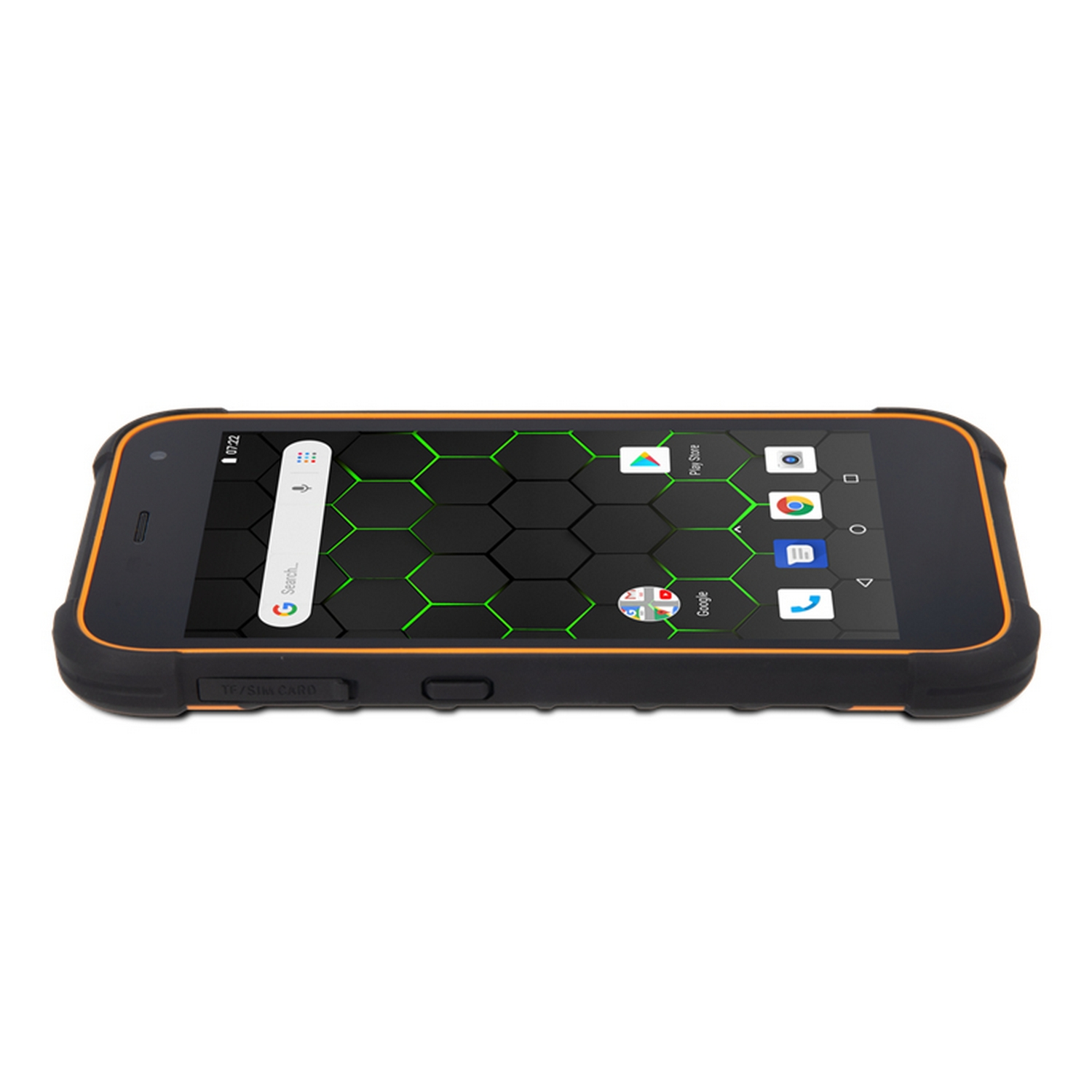 Hammer Active 2, Naranja, 8 GB, 1 GB RAM, 5" HD+, Mali-400, 5000 mAh, Android