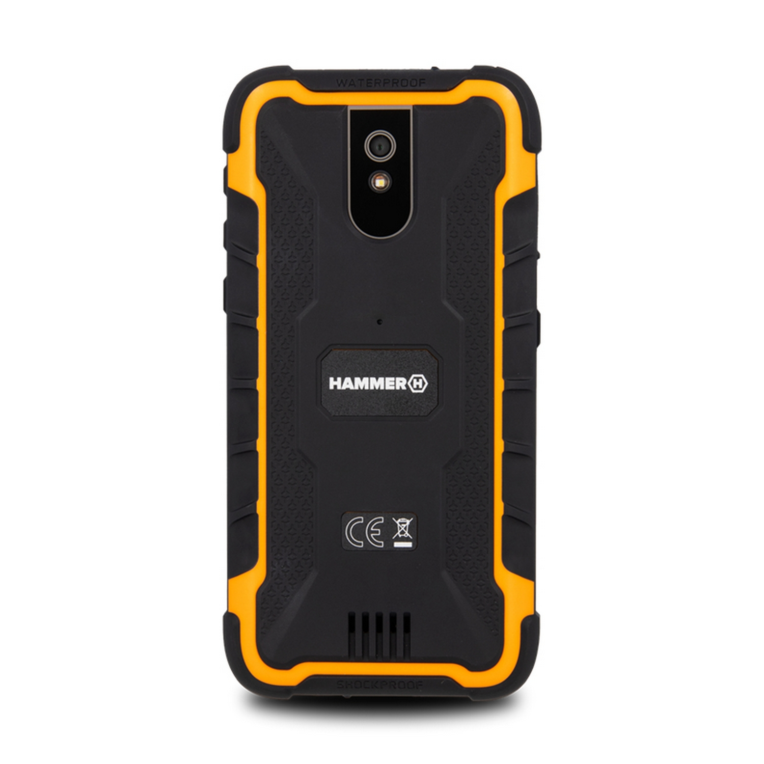 Hammer Active 2, Naranja, 8 GB, 1 GB RAM, 5" HD+, Mali-400, 5000 mAh, Android