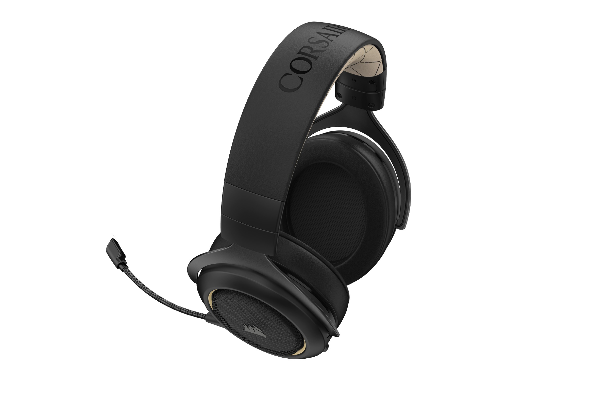 CORSAIR HS70 Pro Wireless, Over-ear Gaming Headset Creme