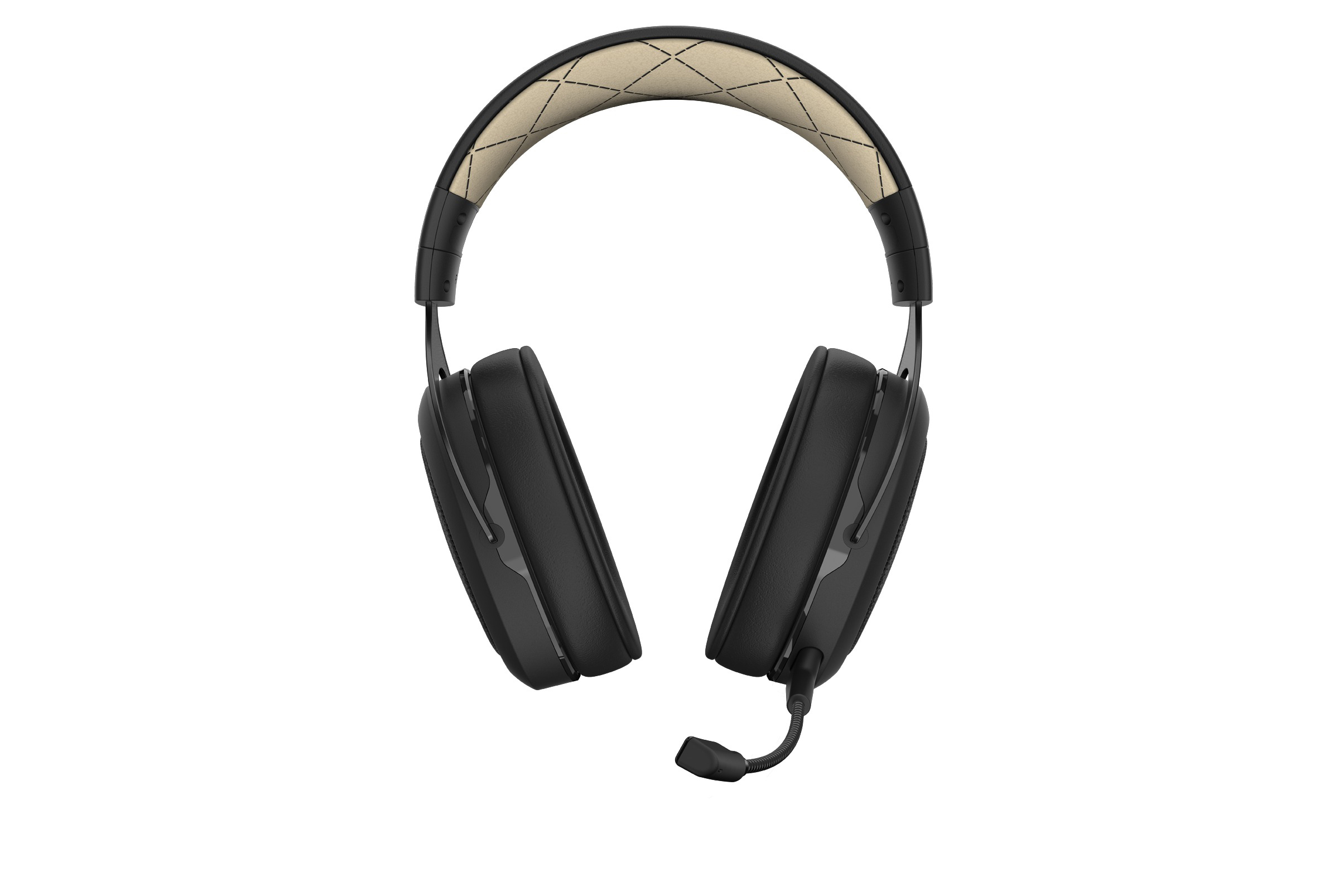 CORSAIR HS70 Pro Wireless, Over-ear Gaming Headset Creme