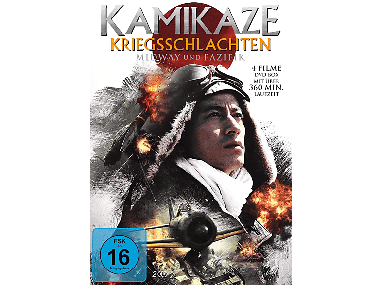 Kamikaze Kriegsschlachten Midway DVD und Pazifik –