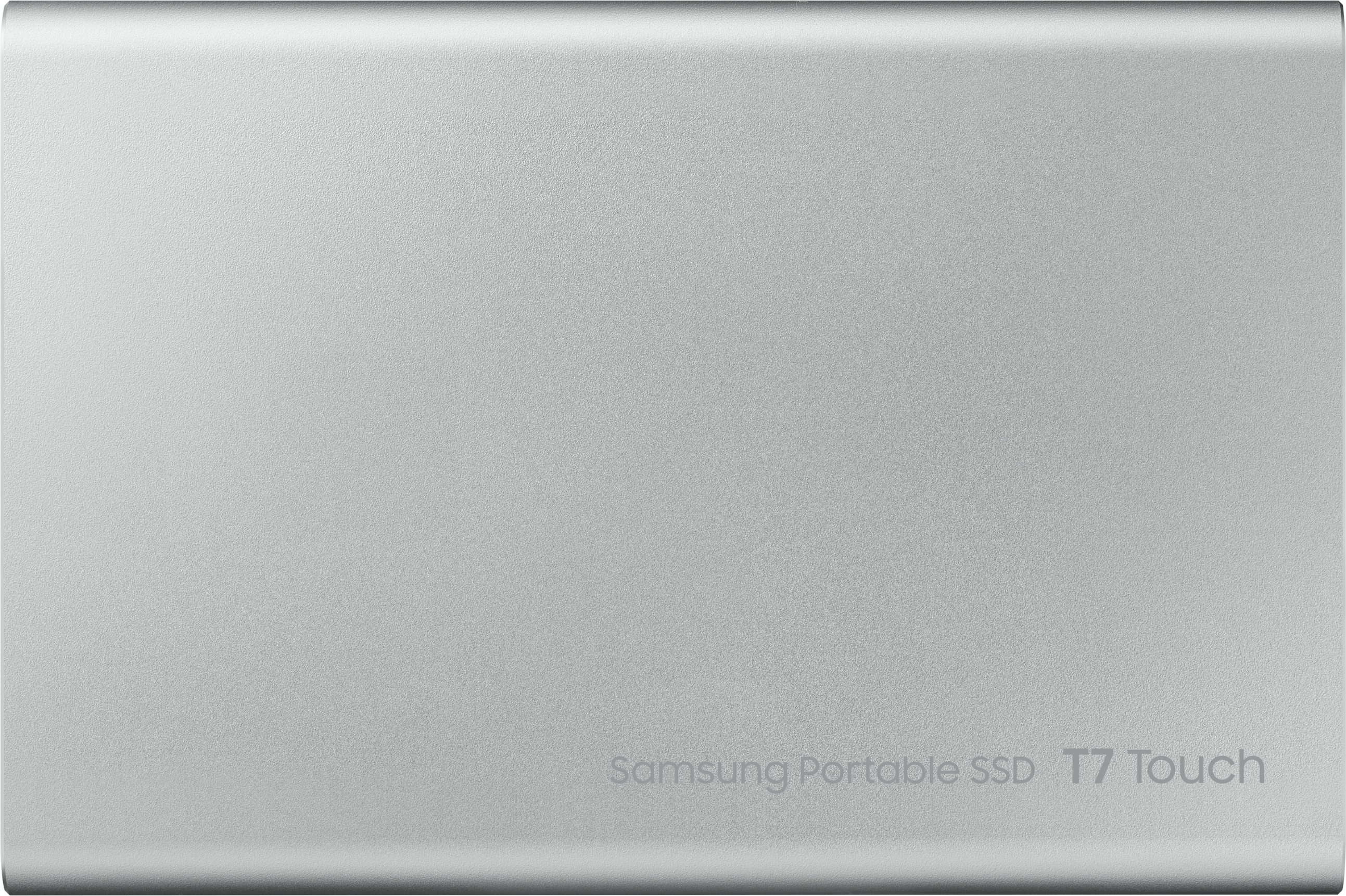 SAMSUNG Portable SSD T7 Touch - Festplatte (SSD, 500 GB, Silber)