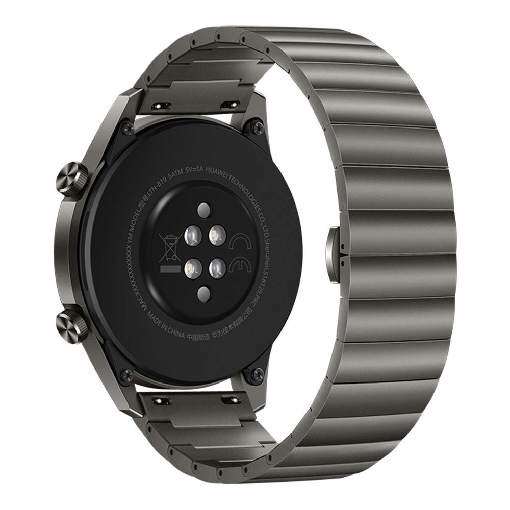 Smartwatch - Huawei Watch GT2 Elegant, 46 mm, Táctil 1.39" AMOLED, Autonom. 2 semanas, GPS, Bluetooth, Gris